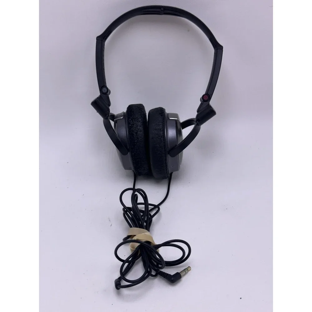 Sony MDR-NC7 Noise Canceling Headphones Wired Travel Over Ear Black‎